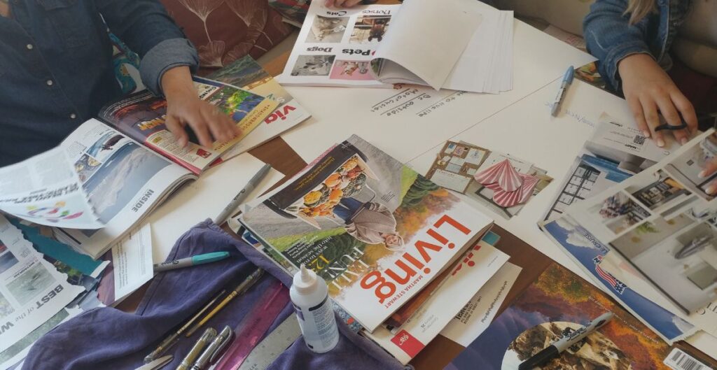 Summer vision board party